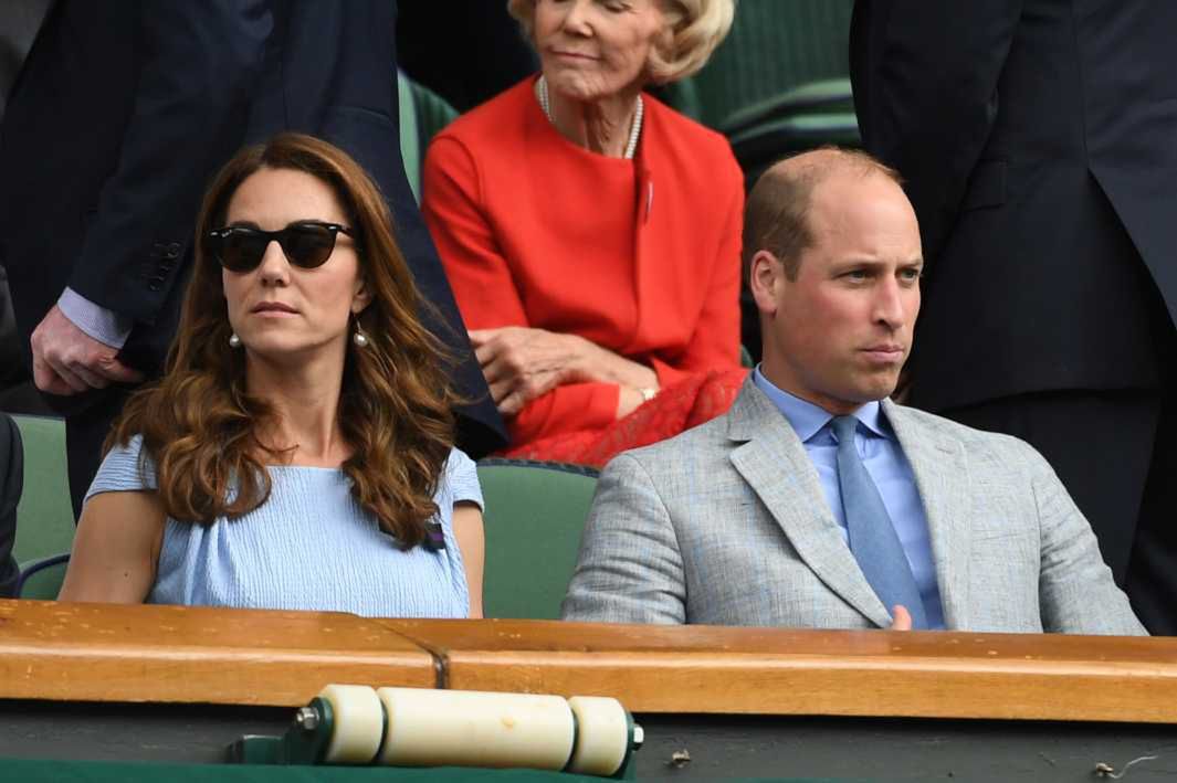Kate Middleton i William na Wimbledonie