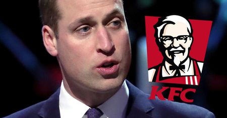Zdjęcie księcia Williama z KFC hitem dnia! Komentarz sieciówki podbija Internet. Lepiej nie mogli tego podsumować