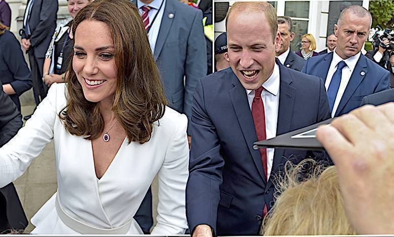 Księżna Kate i książę William