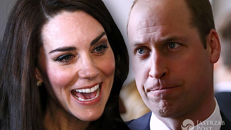 Księżna Kate śmieje się z księcia Williama