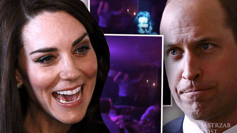 Książę William tańczy w klubie nocnym