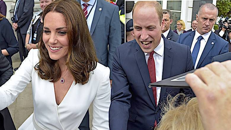 Księżna Kate i książę William