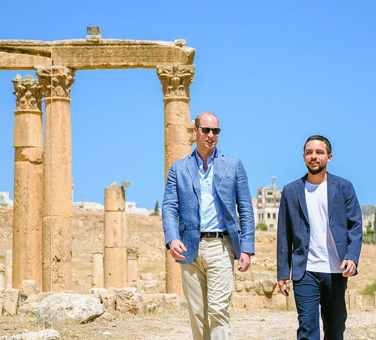 Książę William odwiedził Jordanię. Czekała go niespodzianka związana z Kate
