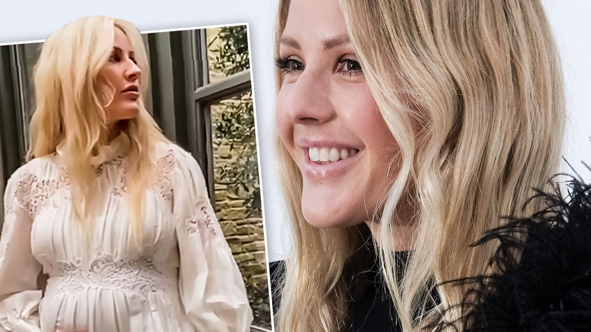 Ellie Goulding ogłosiła ciążę na łamach "Vogue’a". W sesji do pisma pokazała sporych rozmiarów brzuszek