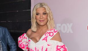 Tori Spelling została z rodziną w domu z powodu koronawirusa. Narzeka na brak papieru toaletowego