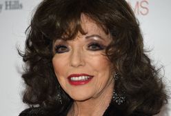 Joan Collins na planie popularnego serialu. Grała w kultowej "Dynastii", teraz pojawi się w "American Horror Story"