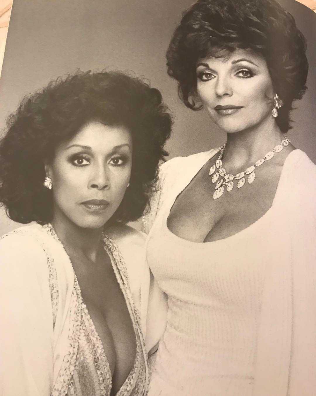 Diahann Carroll i Joan Collins