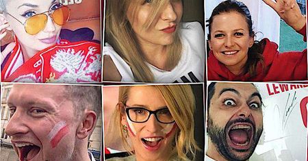 Gwiazdy kibicują Polsce w meczu z Japonią: Anna Lewandowska, Aneta Zając, CLEO, Kuba Wesołowski