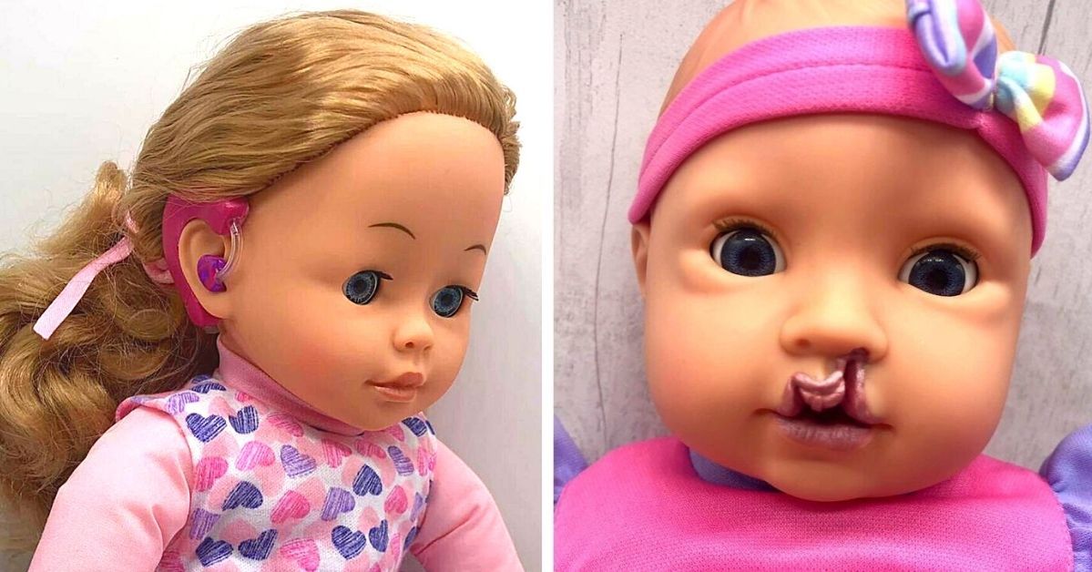 Mom Lunches Inclusive Doll Line with Hearing Aids &amp; Feeding Tubes