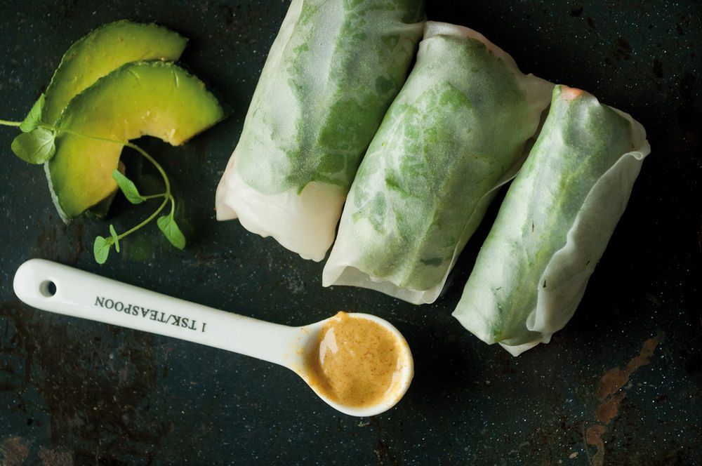 Spring rolls to świetny sposób na szybką przekąskę