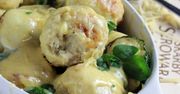 Meatballsy z indyka zapiekane z serem