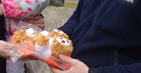 Miś Ratowniś dla poszkodowanego 4-latka
