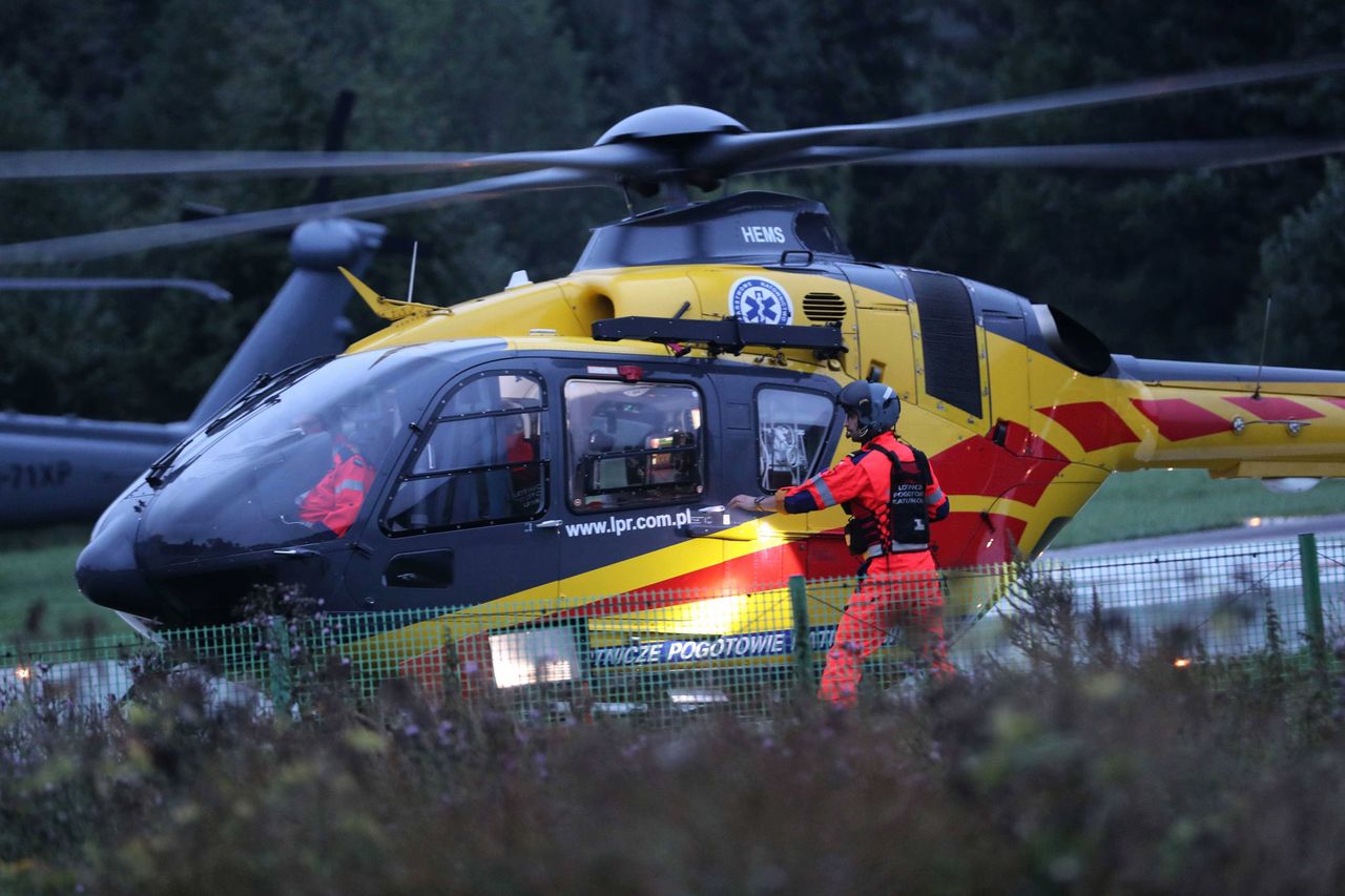 Laserowy snajper oślepiał załogę śmigłowca LPR. Lekarz ma uszkodzony wzrok