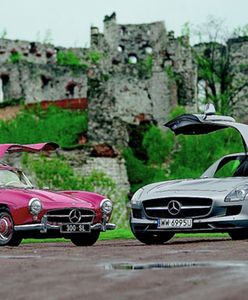 Mercedes SLS wczoraj i dziś: dwa wcielenia skrzydlaka, to lepsze niż latanie
