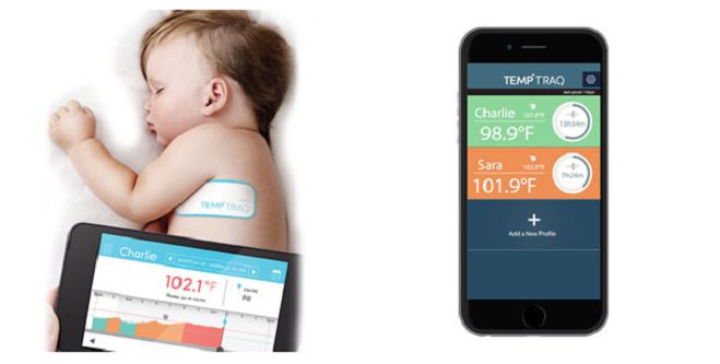 TempTraq - bezprzewodowe mierzenie temperatury u dzieci