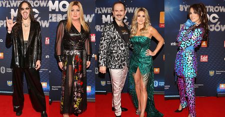Sylwester 2020 Polsat – kreacje gwiazd. Beata, Szpak, Grzeszczak, Sławomir i Kajra