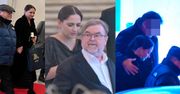 Edward Miszczak i Anna Cieślak na 30-leciu Polsatu. Po bolesnym upadku aktorka potrzebowała pomocy postawnego przyjaciela. Wszystko na oczach paparazzi