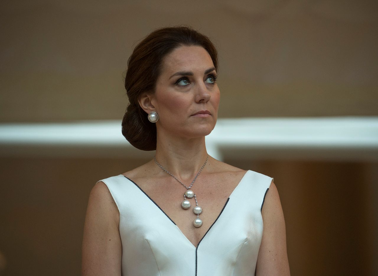 Gosia Baczyńska przerobiła suknię księżnej Kate. Teraz kreacja jest bardziej sexy