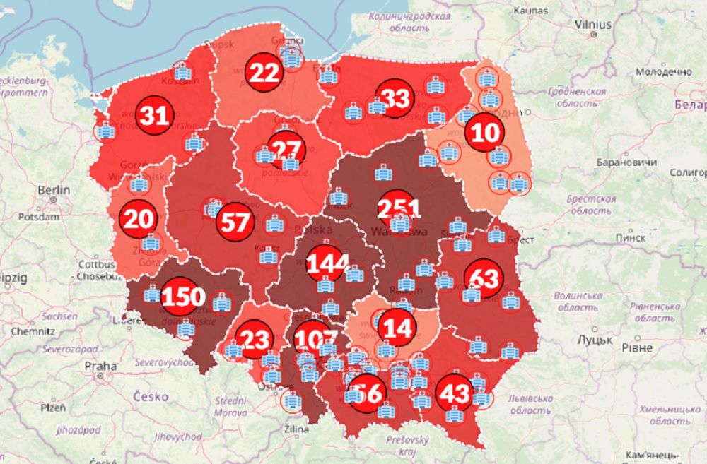 Koronawirus. Mapa pokazuje w Polsce ponad 1000 zakażonych. Na całym świecie: prawie pół miliona