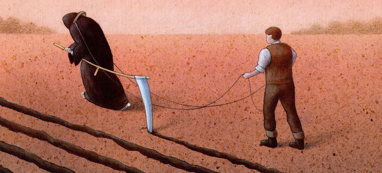 Rolnik się wiesza, gdy zostaje z niczym