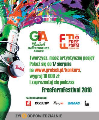 Pokaż się na tegorocznym FreeFormFestival!