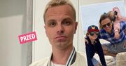 Marcin Hakiel spędza weekend z dziećmi. Tak rozpędził się ze zdjęciami, że pokazał twarz syna. Zmienił też fryzurę