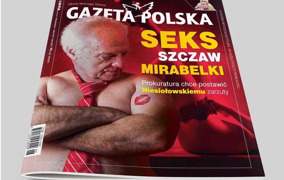 Sikora: "Gazeta Polska" fotomontażem uderza w Niesiołowskiego. "Seks, szczaw, mirabelki" [Opinia]