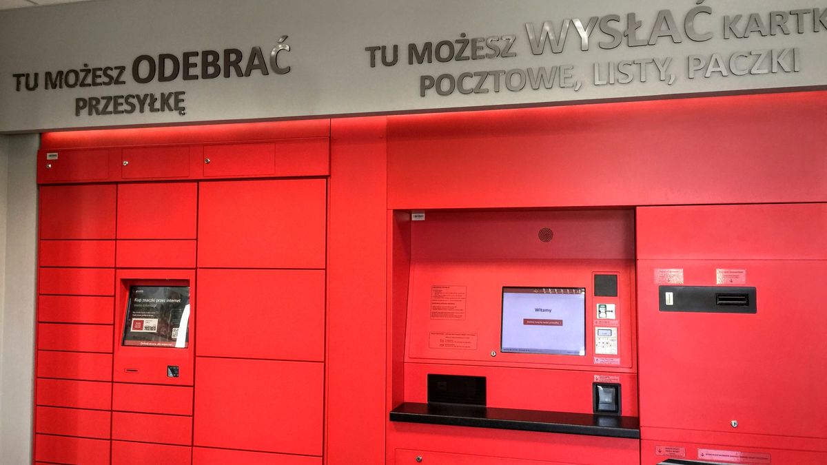 Poczta zachęca do korzystania z automatów.