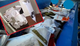 Przesyłki wyglądały, jakby ktoś je rozszarpał. Poczta Polska nie uznaje reklamacji pani Grażyny