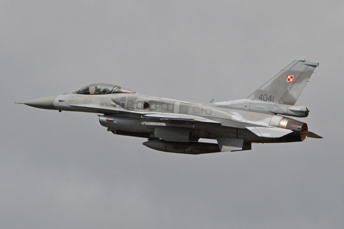 Polskie F-16 dwukrotnie poderwane do rosyjskich samolotów