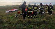 Wielkopolska. Wypadek paralotni, jedna osoba została ranna