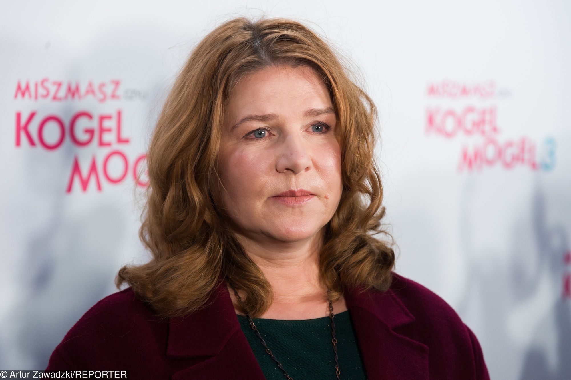 Grażyna Błęcka-Kolska na premierze filmu "Miszmasz czyli Kogel Mogel 3"