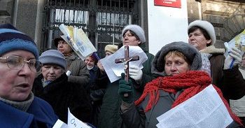 Demonstracje w związku z procesem Nieznalskiej