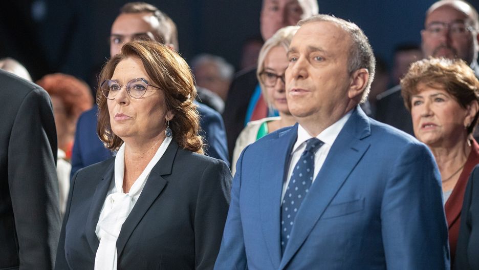 Małgorzata Kidawa Błońska i Grzegorz Schetyna