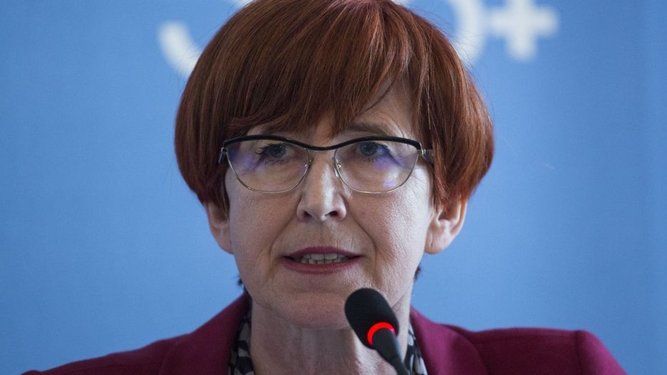 Minister rodziny, pracy i polityki społecznej Elżbieta Rafalska