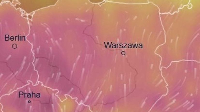 Tak będzie gorąco w Polsce w poniedziałek w południe