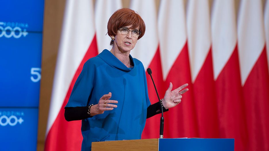 Minister Elżbieta Rafalska