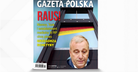 Gilotyna i Grzegorz Schetyna. Tygodnik szokuje okładką