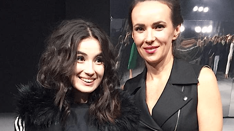 Kasia Kowalska z córką Olą