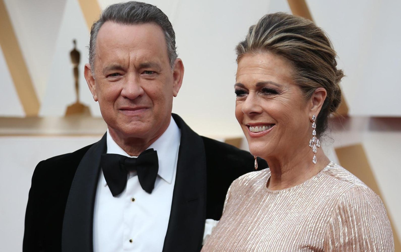 Aktor Tom Hanks i jego żona Rita Wilson