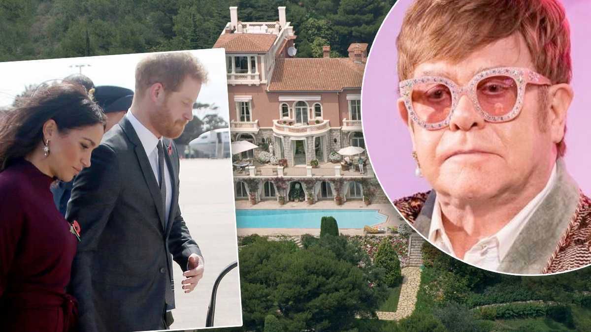 Elton John o wakacjach Meghan i Harry'ego w swojej willi