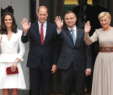 Agata Duda na spotkaniu z Kate Middleton. Jak wyglądała pierwsza dama?