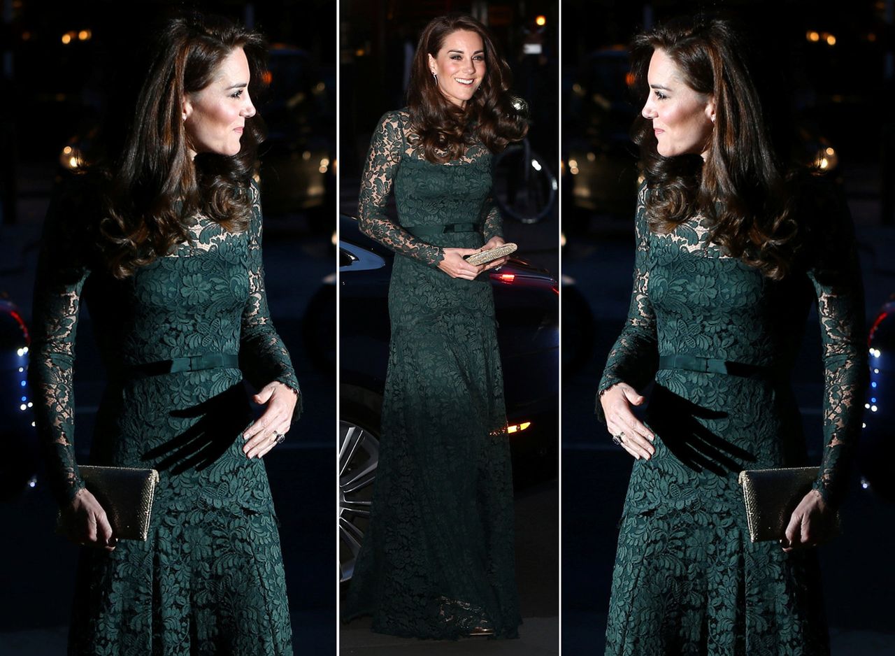 LOOK OF THE DAY: Kate Middleton w sukni Temperley London