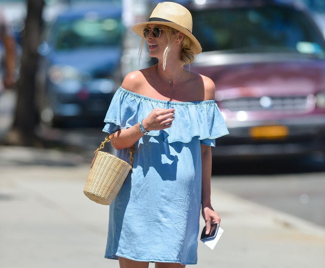 LOOK OF THE DAY: Nicky Hilton w sukience z Zary