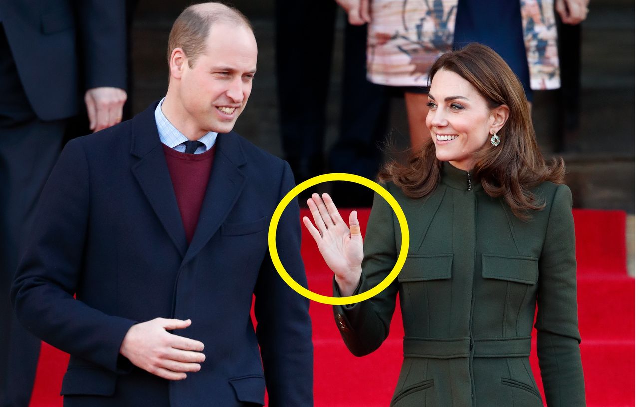 Kate Middleton i książę William pojawili się publicznie. Wszyscy mówią o dłoniach księżnej