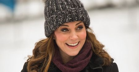 William i Kate w Szwecji. Ciężarna księżna ryzykowała upadek na lodzie?