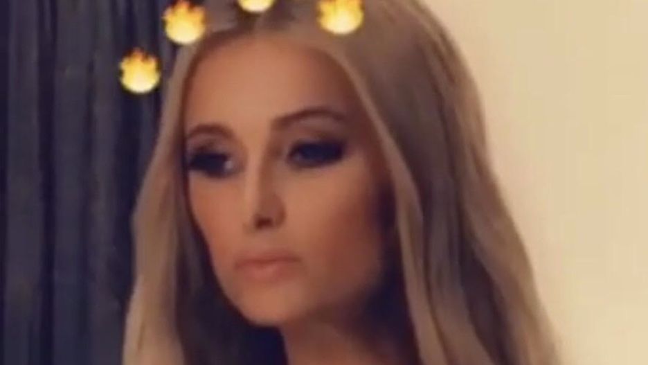 Paris Hilton w wyzywającej sesji