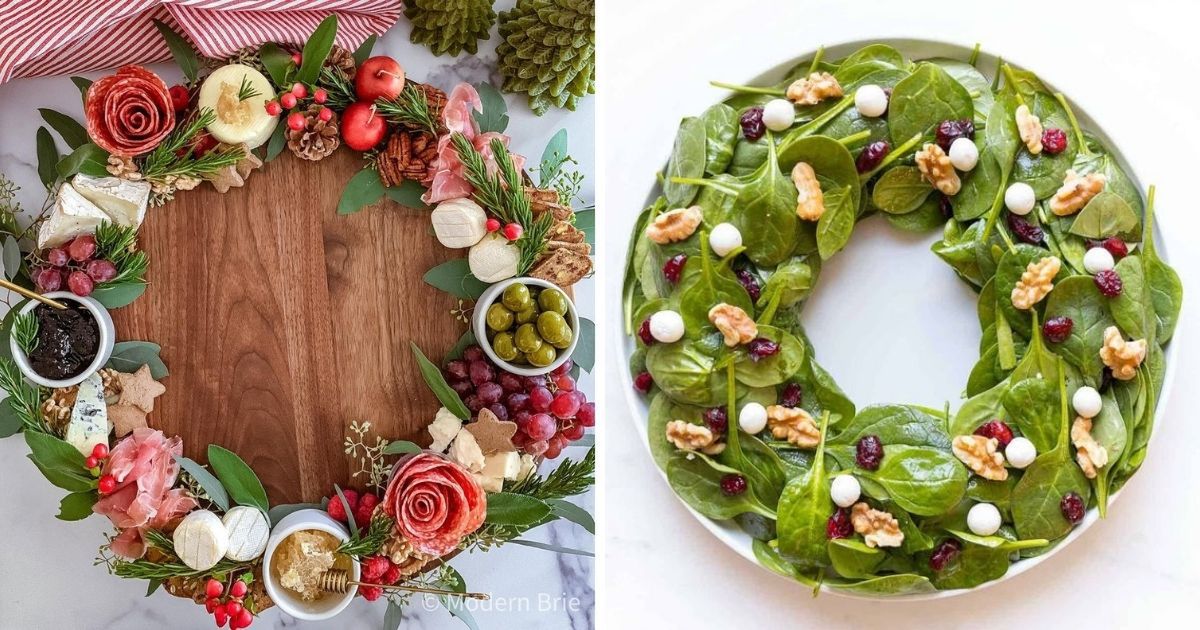 16 Amazing Christmas Wreaths of Appetizers. Perfect Idea for This Holiday!