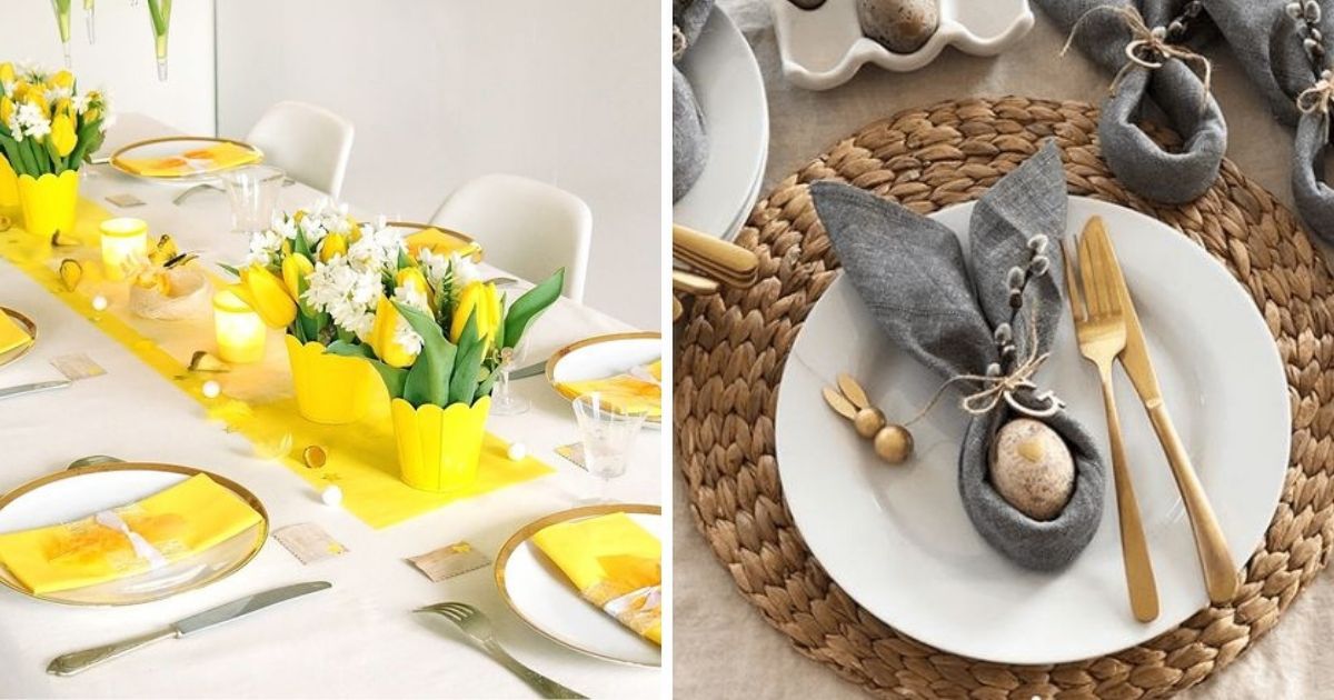 19 Easter Table Inspirations. You Won’t Take Your Eyes off Them!
