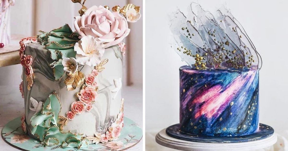 19 najpiękniejszych pomysłów na torty, które czarują swoja strukturą. Dzieła mistrza!